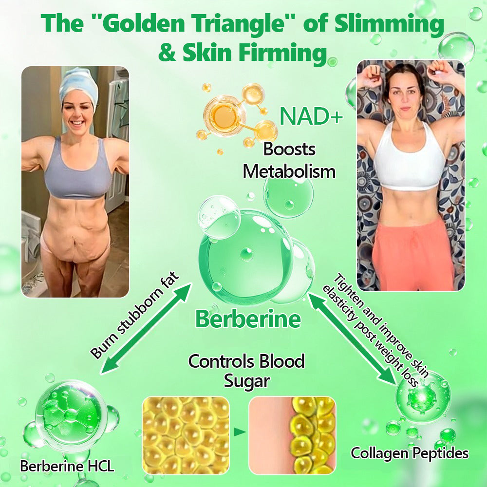 KLENIMORE® Berberine 6-in-1 Nano Microneedle Patch Advanced Metabolism Support & Fat-Burning Formula