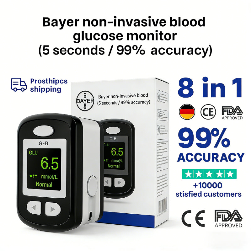 2026 Bayer Non-Invasive Blood Glucose Monitor – 5 Seconds / 99% Accuracy