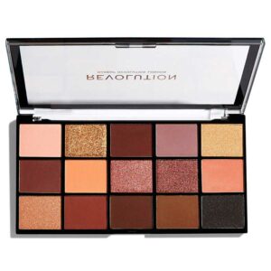 پالت سایه ولوت رز 15 رنگ رولوشن Revolution Velvet Rose Eyeshadow Palette