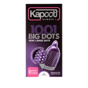 کاندوم کاپوت مدل BIG DOTS بسته 10 عددی