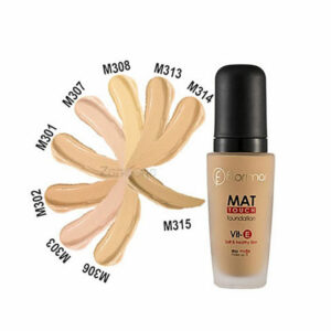 کرم پودر مات فاقد چربی و ضد حساسیت حجم 30 میل فلورمار FLORMAR MAT TOUCH FOUNDATION