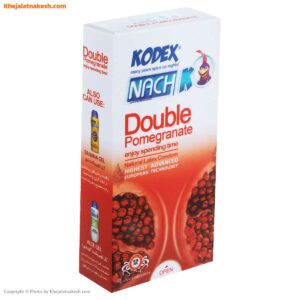 کاندوم کدکس مدل Double Pomegranate بسته 12 عددی